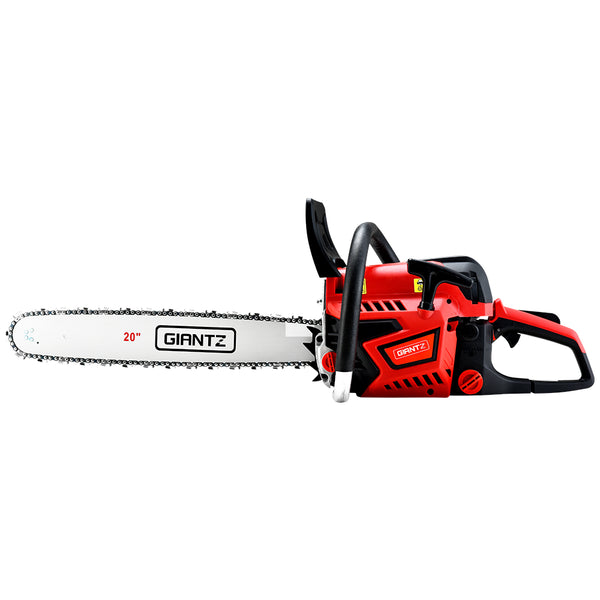 Giantz 52 CC Chainsaw Petrol Pruning Chain Saw Top Handle Commercial E-Start