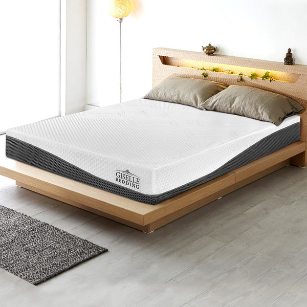 Giselle Bedding Single Size Memory Foam Mattress Cool Gel without Spring