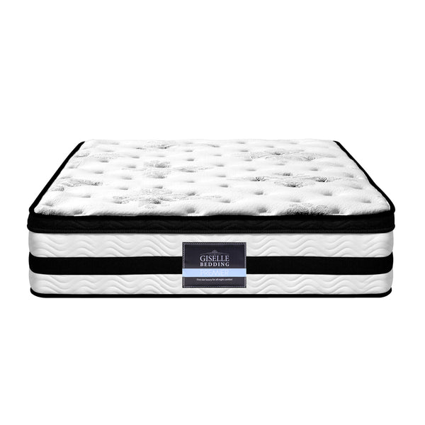 Giselle Bedding Algarve Euro Top Pocket Spring Mattress 34cm Thick – Single