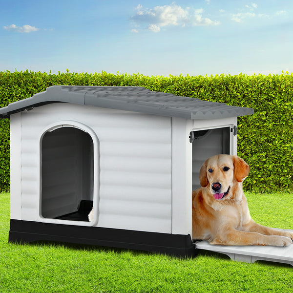 i.Pet Dog Kennel Extra Large Pet Dog House 98cm x 68.5cm x 68cm