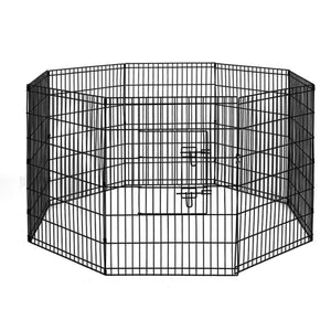 i.Pet Pet Playpen Dog Playpen 2X36" 8 Panel Exercise Cage Enclosure Fence