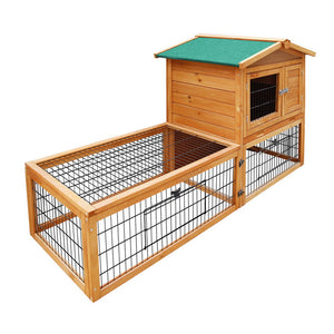 i.Pet Rabbit Hutch Chicken Coop 155cm Tall Wooden Pet Hutch