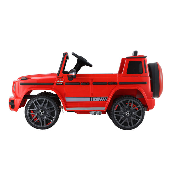 Kids Ride On Car Electric Mercedes-Benz Licensed Toys 12V Battery Red Cars AMG63