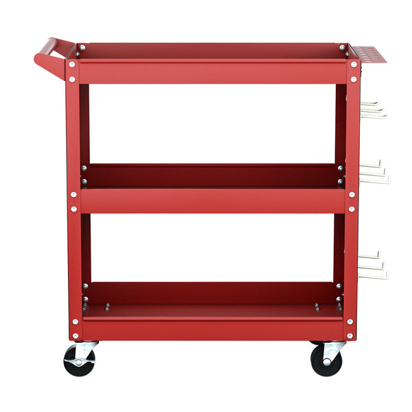 Giantz 3-Tier Tool Cart Trolley Toolbox Workshop Garage Storage Organizer 150kg