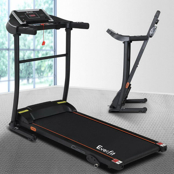 Everfit Electric Treadmill Incline Home Gym Exercise Machine Fitness 400mm