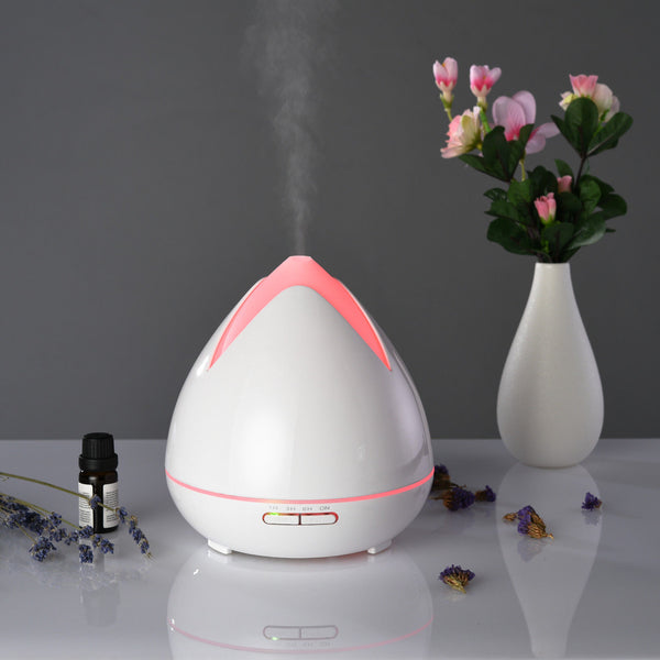 Essential Oils Ultrasonic Aromatherapy Diffuser Air Humidifier Purify 400ML - White