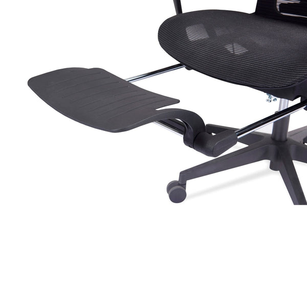 EGCX-K339L Ergonomic Office Chair Seat Adjustable Height Deluxe Mesh Chair Back Support Footrest
