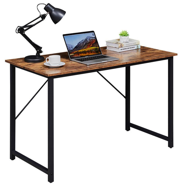 YES4HOMES Computer Desk, Sturdy Home Office Desk for Laptop, Modern Simple Style Writing Table, Multipurpose Workstation