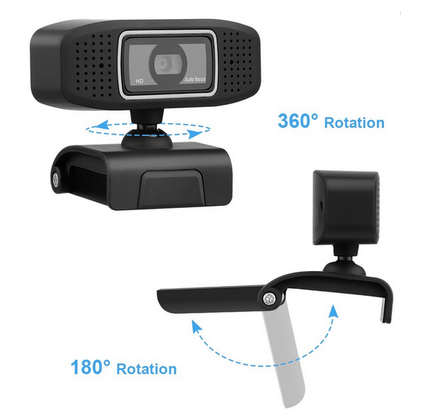 A15 : 1080P FULL HD USB WEBCAM WITH BUILD IN NOISE ISOLATING MIC.