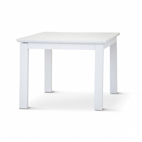 Laelia Dining Table 180cm Solid Acacia Timber Wood Coastal Furniture - White