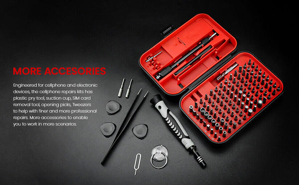 KAIWEETS S20 Screwdriver Set 130-in-1 Magnetic Precision Screwdriver Magnetic