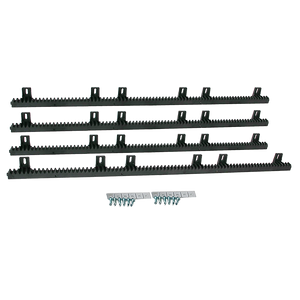 Sliding Gate Hardware Accessories Kit - 4m Gear Rack Track