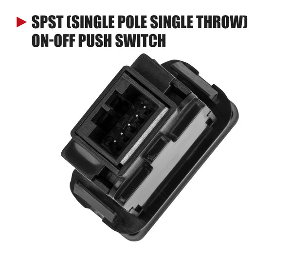 LED Work Light Push Rocker Switch Suitable for TOYOTA OEM Hilux Landcruiser